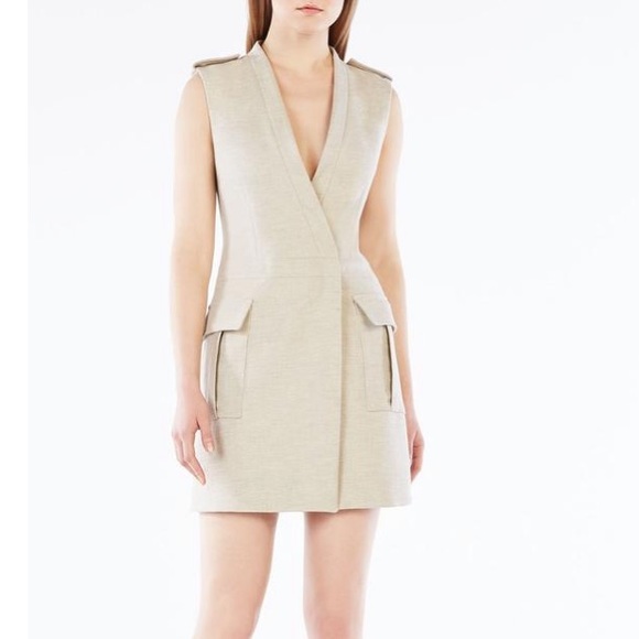 bcbg vest dress